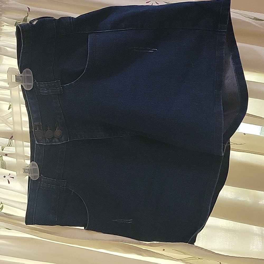 Classic Blue Denim Women's Shorts